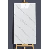 Bien Home 30x60 Cm Beyaz Siyah Mermer Desenli Kendinden Yapışkanlı Seramik Köpük Banyo PVC Duvar Paneli-6013