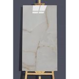 Bien Home 30x60 Cm Sarı Gold Mermer Desenli Kendinden Yapışkanlı Seramik Köpük Banyo PVC Duvar Paneli-M106