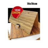 Bien Home 3d Ahşap Lambri Görünüm Kendinden Yapışkanlı Duvar Kağıdı Kaplama Panel Köpük 70x70Cm 0,50M²