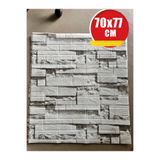 Bien Home 3d Kendinden Yapışkanlı Tuğla Duvar Kağıdı Kaplama Panel Köpük 70x77 Cm Beyaz 0,54M²