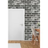 Bien Home 70x70 Cm 0,50m² Gri Emboss Dekoratif Kendinden Yapışkanlı Duvar Kağıdı Kaplama Paneli Köpük -5011