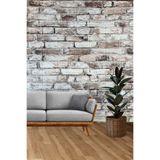 Bien Home 70x77 Cm Beyaz 0,54m² 3d Kendinden Yapışkanlı Tuğla Duvar Kağıdı Kaplama Panel Köpük-fc83