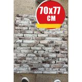 Bien Home 70x77 cm Kahve 3d Dekoratif Kendinden Yapışkanlı Esnek Panel Duvar Paneli