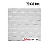 Bien Home Beyaz Kendinden Yapışkanlı Köpük Duvar Kaplama Paneli Tavan Kaplama Köpüğü 70x70cm 0,50m²