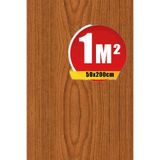 Bien Home Bien Exclusive (50CM X 2MT), 1 M² Cm Nepal Tik Renk Ahşap Ceviz Renler Yapışkanlı Folyo Kaplama Pvc
