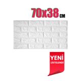 Bien Home Yeni 70x35cm 0,25 M² Kendinden Yapışkanlı Duvar Paneli Tuğla Desenli Görünümlü