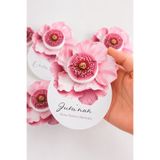 BieneGift 10 Adet Kişiye Özel El Kremi Hediyelik, Düğün Nişan Kına Hatırası, Eyüp Sabri Tuncer 10 ml Mini El Kremi Hediyelik, Çiçek Tasarımlı Misafir Hediyeliği, Çiçek Tasarımlı El Kremi Hediyelik