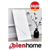 BienHome 30x60Cm Kendinden Yapışkanlı Duvar Kağıdı Esnek Köpük Paneli 3d Boyutlu Tuğla Desen Beyaz