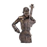 Biev Bronz Müzisyen Biblo 47 Cm Rco010