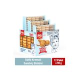 Bifa Nostalji Sütlü Kremalı Sandviç Bisküvi 1080 gr
