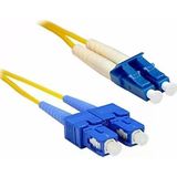 Bıfo 50M Sm Sc-Lc 9/125Μ Lszh Duplex Zırhlı Fiber Optik Patch Kablo