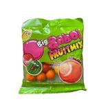 Big Babol Fruit Mix Karışık Meyveli (Karpuz, Portakal, Limon, Çilek) Dolgulu Sakız, 80g, 15 Adet