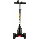 Big Foot 3 Tekerlekli Işıklı Siyah Scooter - Çok Renkli