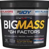 Big Joy Bıgmass Gainer Gh Factors Çilek - Bisküvi - Çikolata Mix Aroma 5000G