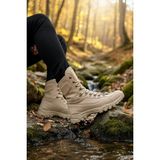 Big King Erkek Outdoor Trekking Bot Bej Renk Rahat Taban Özelliği