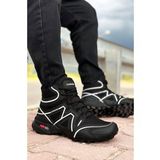 Big King Siyah Beyaz Outdoor Trekking Erkek Bot