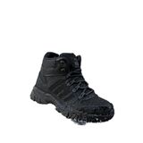 Big King Siyah Çizgili Kauçuk Unisex Trekking Bot siyah 42