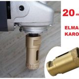 Big Master Mermer Granit Panç M14 Fayans Beton Pancı 20mm Sarı Elmas Delme ucu