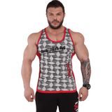 Big Sam 2251 Kırmızı Gri Erkek Atlet