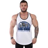 Big Sam 2304 Fitness Tank Top Beyaz Spor Atlet
