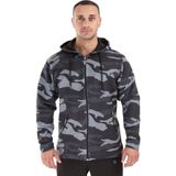 Big Sam 4070 Antrasit Gri Spor Koşu Outdoor Oversize Kapşonlu Erkek Ceket