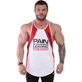 Big Sam Çok Parçalı Fitness Antrenman Atleti Tank Top Big Sam 2292 - Beyaz - Kırmızı