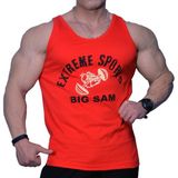 Big Sam Gym Antrenman Atleti, Tank Top - Kırmızı