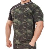 Big Sam Kamuflaj T-Shirt Askeri Body - Yeşil - XL