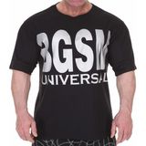 Big Sam Oversize Erkek Antrenman Günlük T-Shirt Siyah Big Sam 3273
