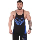 Big Sam Spor Atlet Ince Askılı Tank Top Big Sam 2256 - Siyah - Mavi