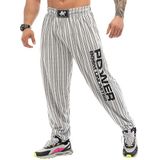 BIG SAM SPORTSWEAR COMPANY Cepli Bol Erkek Eşofman Altı, Oldschool Bol Kesim Spor Salonu Pantolonu, Off-white, L