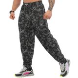 BIG SAM SPORTSWEAR COMPANY Cepli Bol Erkek Eşofman Altı, Oldschool Bol Kesim Spor Salonu Pantolonu, Technic Camouflage, S