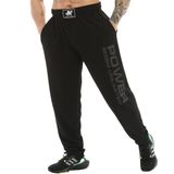 BIG SAM SPORTSWEAR COMPANY Cepli Erkek Bol Eşofman Altı, Oldschool Bol Kesim Spor Salonu Pantolonu, Basic-siyah, XXL
