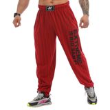 BIG SAM SPORTSWEAR COMPANY Cepli Erkek Bol Eşofman Altı, Oldschool Bol Kesim Spor Salonu Pantolonu, Bordo, XXL