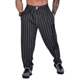 BIG SAM SPORTSWEAR COMPANY Erkek Cepli Bol Eşofman Altı, Oldschool Bol Kesim Spor Salonu Pantolonu, Siyah, 3X-Large