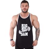 Big Sam Tank Top Fileli Antrenman Atleti Big Sam 2294 - XL - Siyah