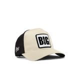 Big Think Logolu Bej-Siyah Trucker Şapka