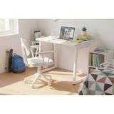 Biga Ofis Masası Ve Deniz Kollu Sandalye Set, Beyaz, 60X90 Cm