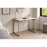 Biga Sabit Mdf Metal Ayak Çalışma Masası, Vizon Traverten, 60X90 Cm