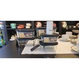 Bigatti Norris Pompalı Cam Saklama Kabı (7 Parça) 1ADET POMPA-2ADET 450ML-2ADET 800ML-2ADET 1320ML