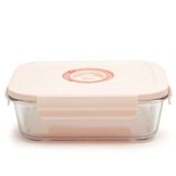 Bigatti Pembe 630 ml Vakumlu Saklama Kabı