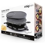 Bigben Interaktif Raclette ve Izgara Cihazı RG004 - Siyah