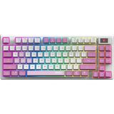 Bıgboy Msı Gg Forge Gk600 Tkl W Vıolet Tr Mekanık Gamıng Klavye Lcd Ekran Ktt Hıfı Lınear Hot-Swappable Swıtch Pbt Tus Takımı Rgb Tr Layout