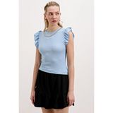 Bigdart 0430 Açık Sarı Kadın Bluz