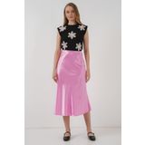 Bigdart 15806 Saten Etek - Pembe