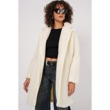 Bigdart 9148 Oversize Peluş Kaban - Ekru - 36