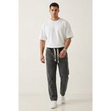 Bigdart Erkek Rahat Kesim Baggy Jean Pantolon 30073 - Antrasit - XL