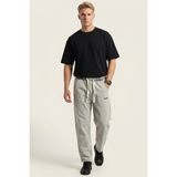 Bigdart Erkek Rahat Kesim Baggy Jean Pantolon 30073 - Taş