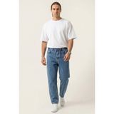 Bigdart Erkek Rahat Kesim Baggy Jean Pantolon 30075 - Indigo - XL