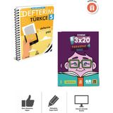 Bigelio Yayıncılık Arı 2027 5.sınıf Türkçemino Defterim ve 3X20 Deneme Bigelio Yayın